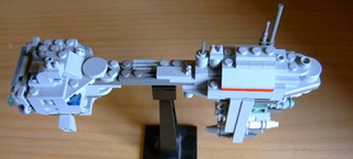 Illustration for article titled Using Hundreds of LEGO Star Wars Mini-Spaceships to Create Huge Battles